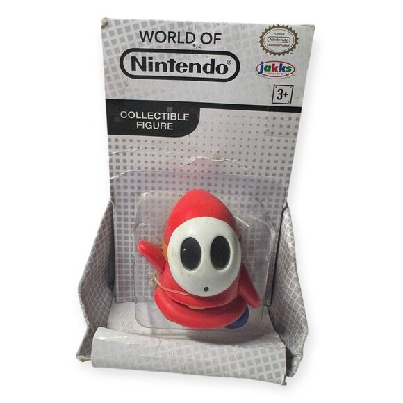 World of Nintendo Jakks Shy Guy Figure Super Mario Brothers - Picture 1 of 3